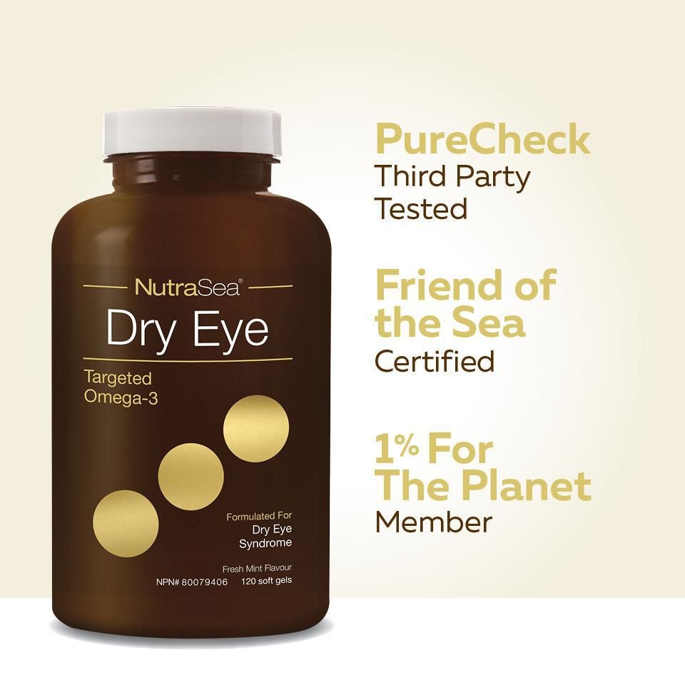 Viên uống bổ mắt Omega-3 của NutraSea (120 viên)
