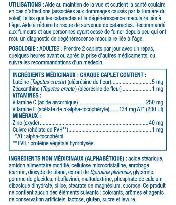 Viên uống bổ mắt với AREDS2 và Lutein của Equate
