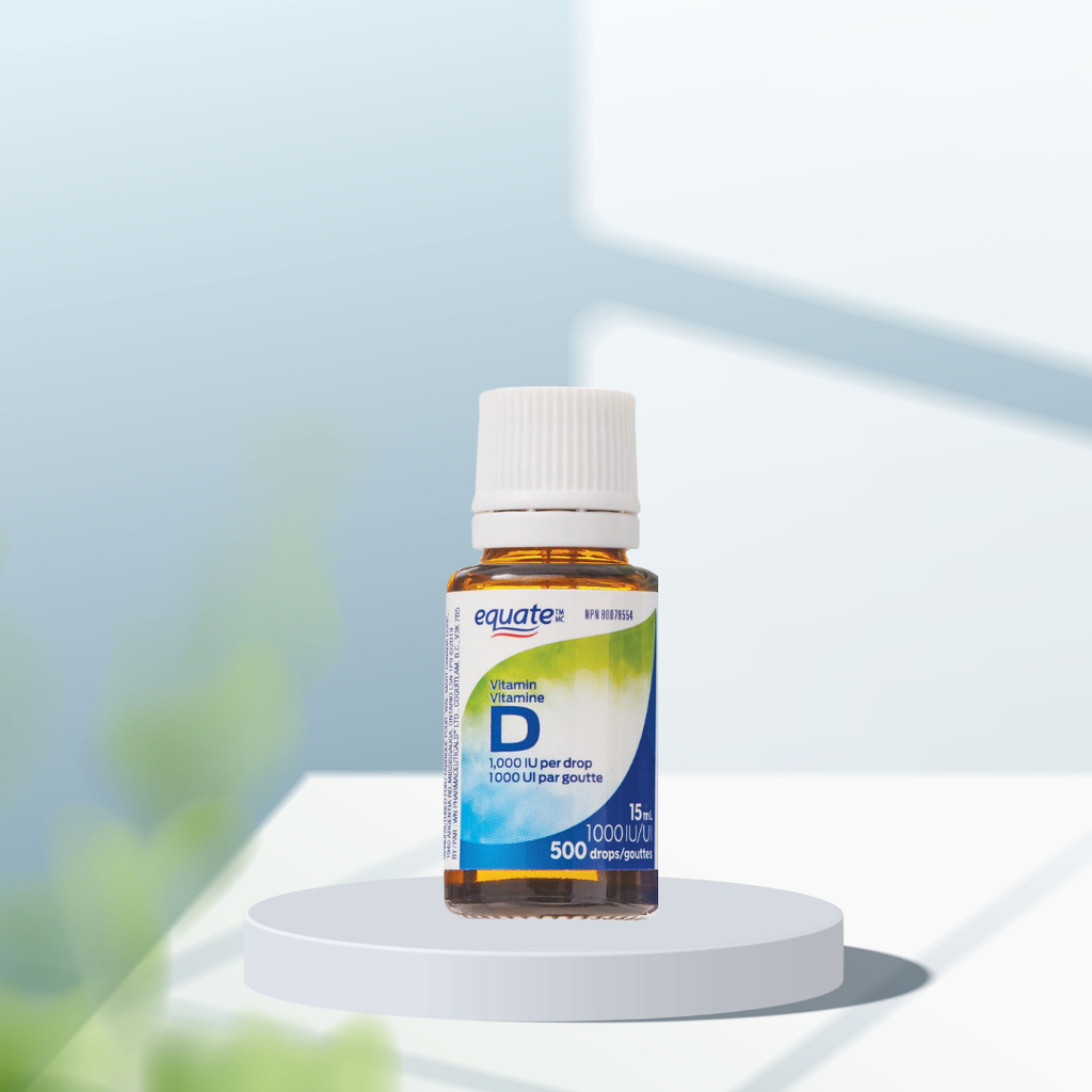 Vitamin D dạng lỏng 1000IU (500 giọt/15 ml)