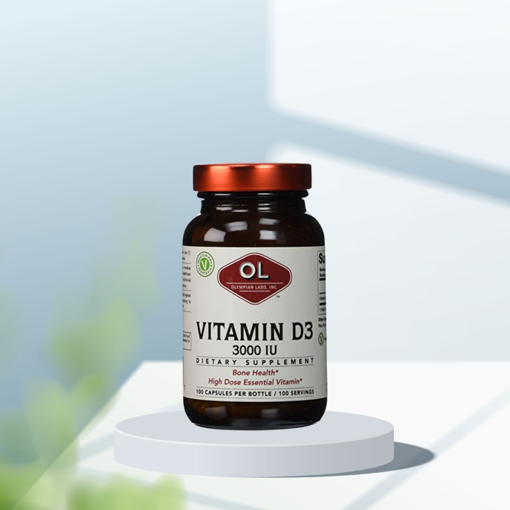 Viên uống Vitamin D3 3000 IU của Olympian Labs (100 viên)