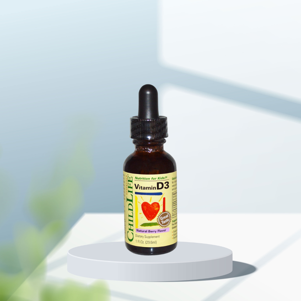 Vitamin D3 dạng lỏng cho trẻ của Childlife (29,6ml)