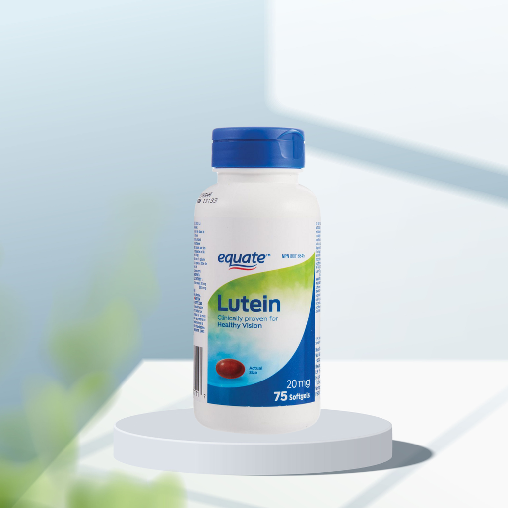 Lutein 20 mg của Equate (75 viên)