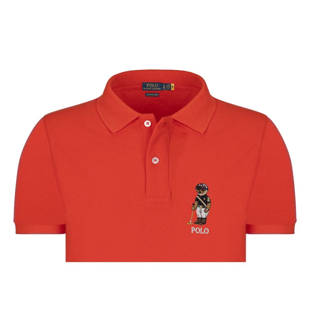 Gói 8 áo Polo nam màu đỏ BEAR M1 - Ralph Lauren - Nhập khẩu chính hãng từ