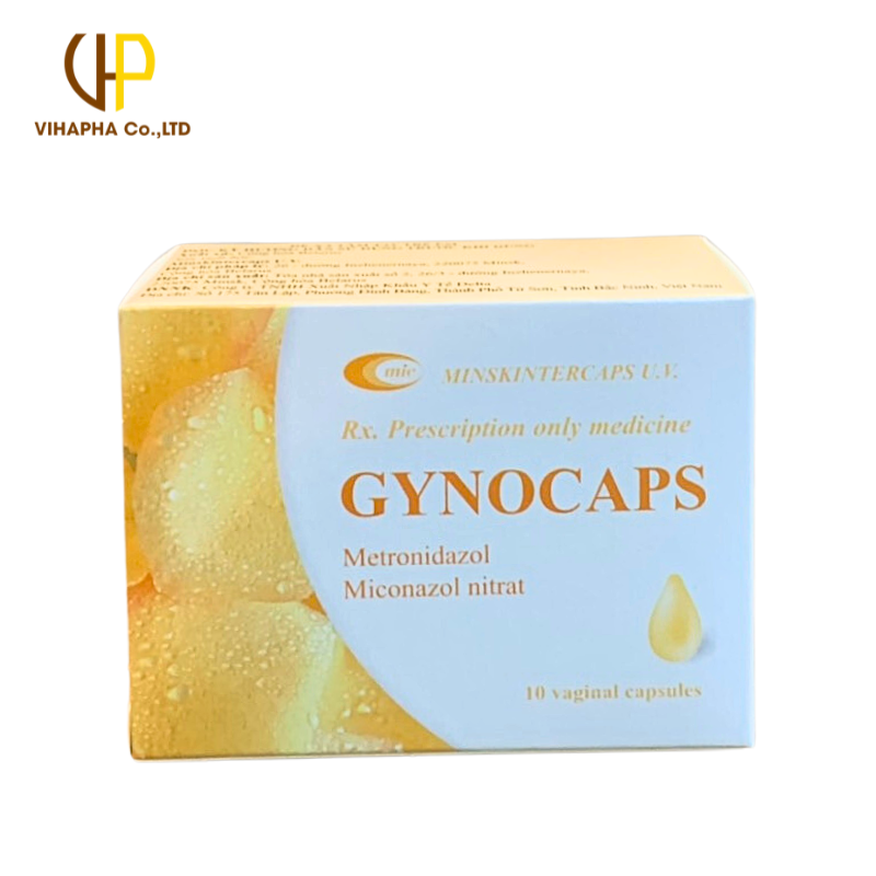 Gynocaps -Thuốc đặt điều trị viêm âm đạo