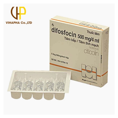 Difosfocin 500mg/4ml - Điều trị các bệnh thần kinh