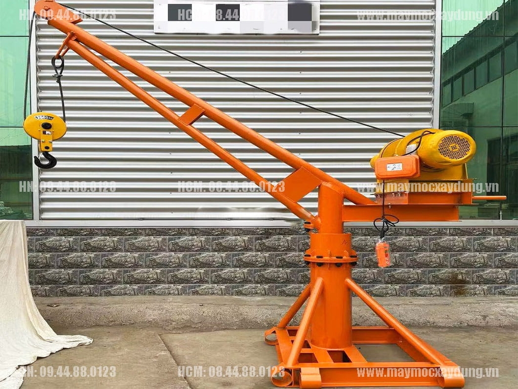 Khung cẩu xoay 360 độ 1.5 tấn
