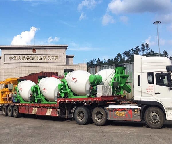 Bồn trộn bê tông thủy lực 2m3
