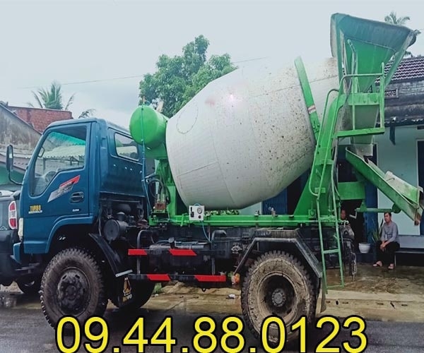 Bồn trộn bê tông 2m3 gắn xe tải