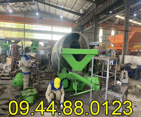 Bồn trộn bê tông thủy lực 3m3