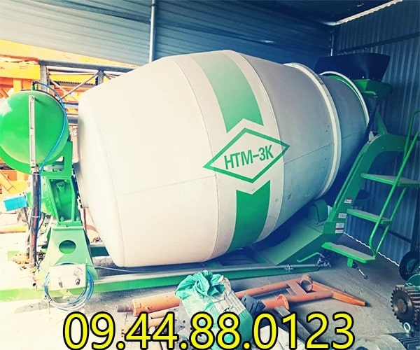 Bồn trộn bê tông thủy lực 3m3