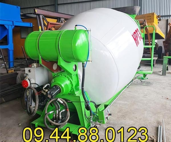 Bồn trộn bê tông thủy lực 3m3