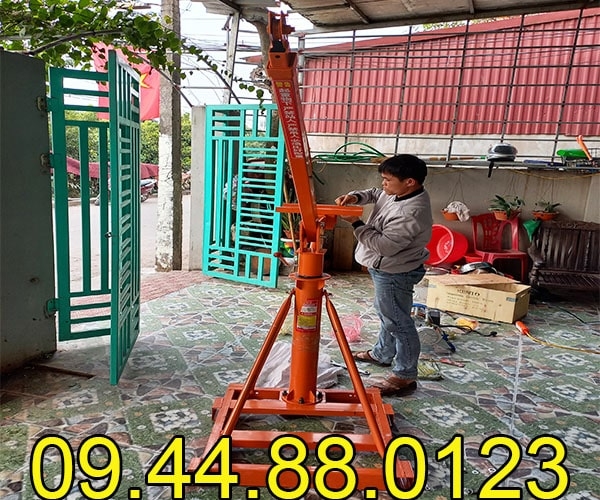 Cẩu xoay 360 độ Kento 500kg Khung rút