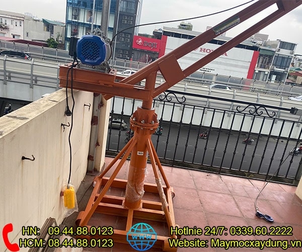 Cẩu xoay 360 độ Niki 800kg