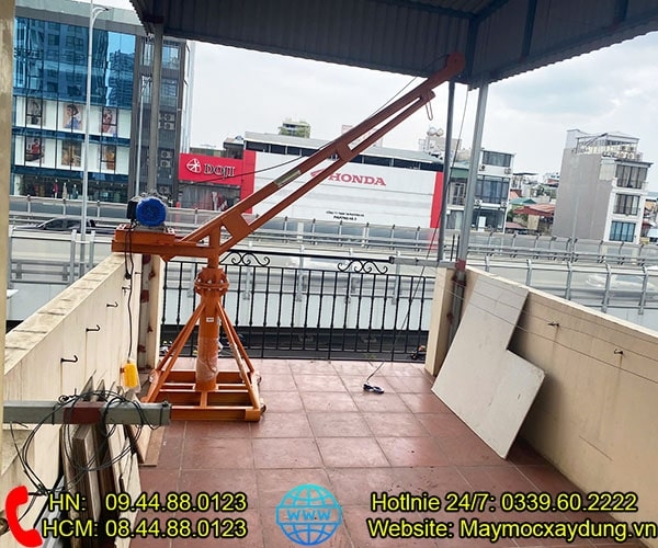 Cẩu xoay 360 độ Niki 800kg