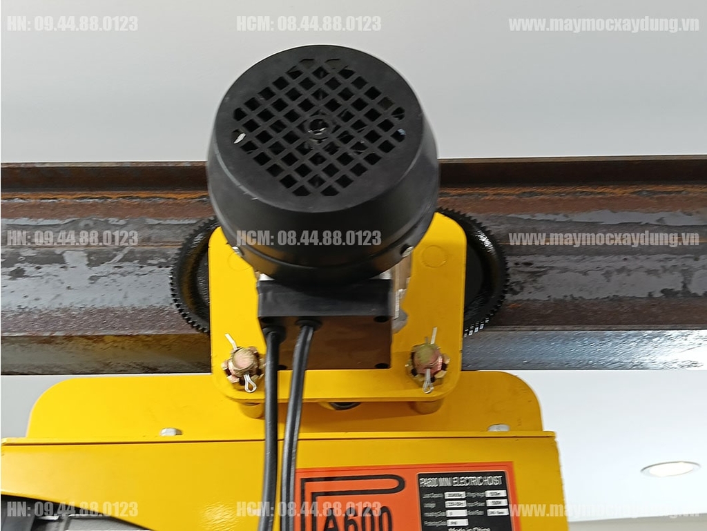 Combo Tời điện mini PA600 con chạy 1 tấn