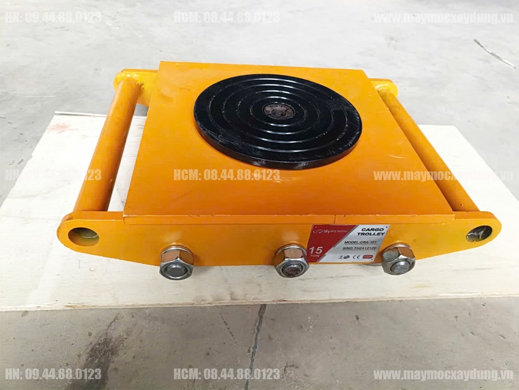 Con rùa chuyển hàng Bison 15 tấn CRA-15 bánh PU hướng thẳng