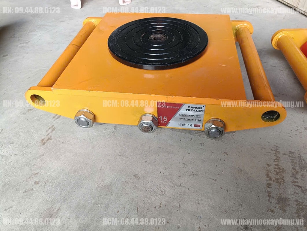 Con rùa chuyển hàng Bison 15 tấn CRA-15 bánh PU hướng thẳng