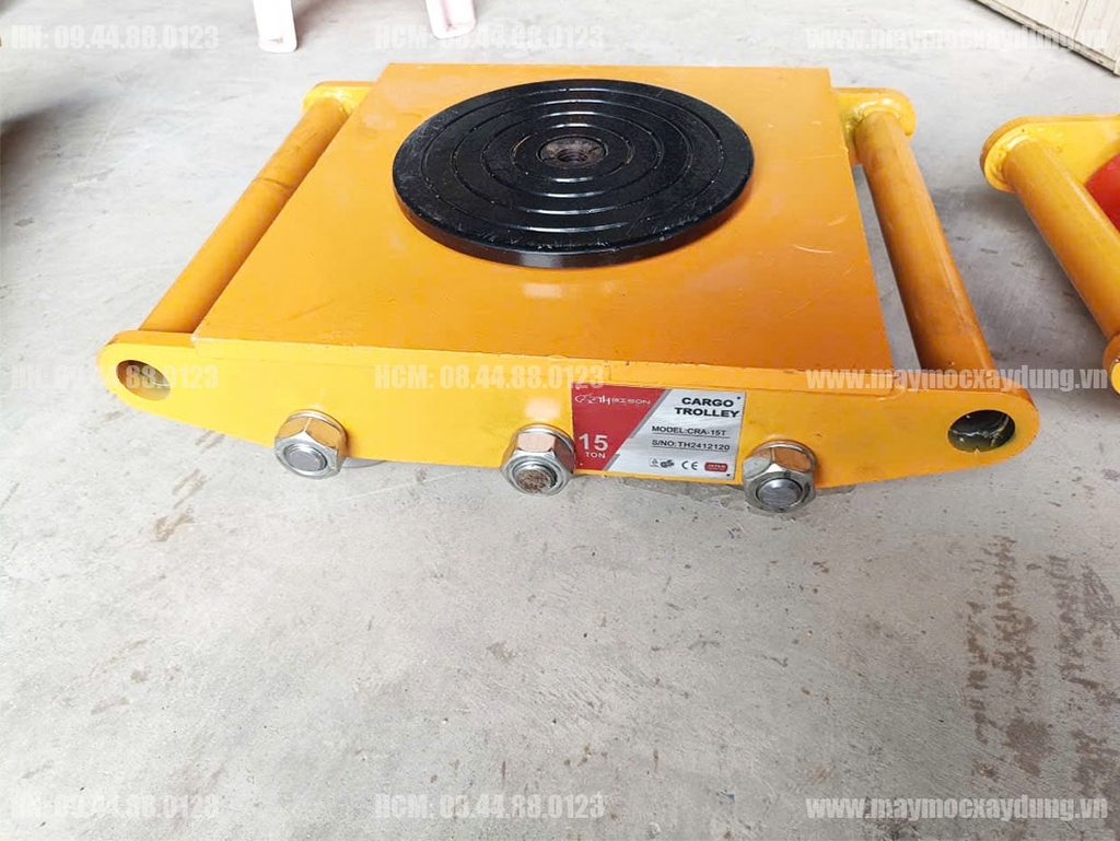 Con rùa chuyển hàng Bison 15 tấn CRA-15 bánh PU hướng thẳng