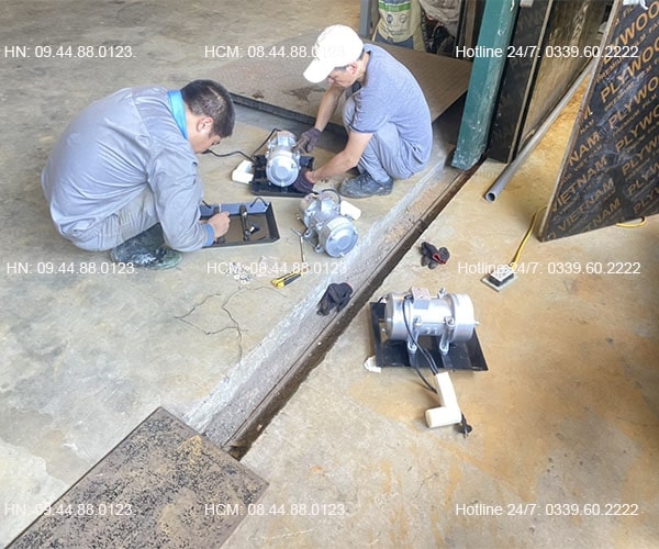 Đầm rung bê tông Niki 0.75KW 220V