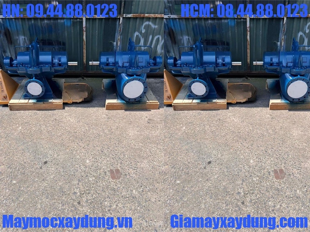 Đầu bơm gang rời trục 2 cực Pentax PSC 125-315