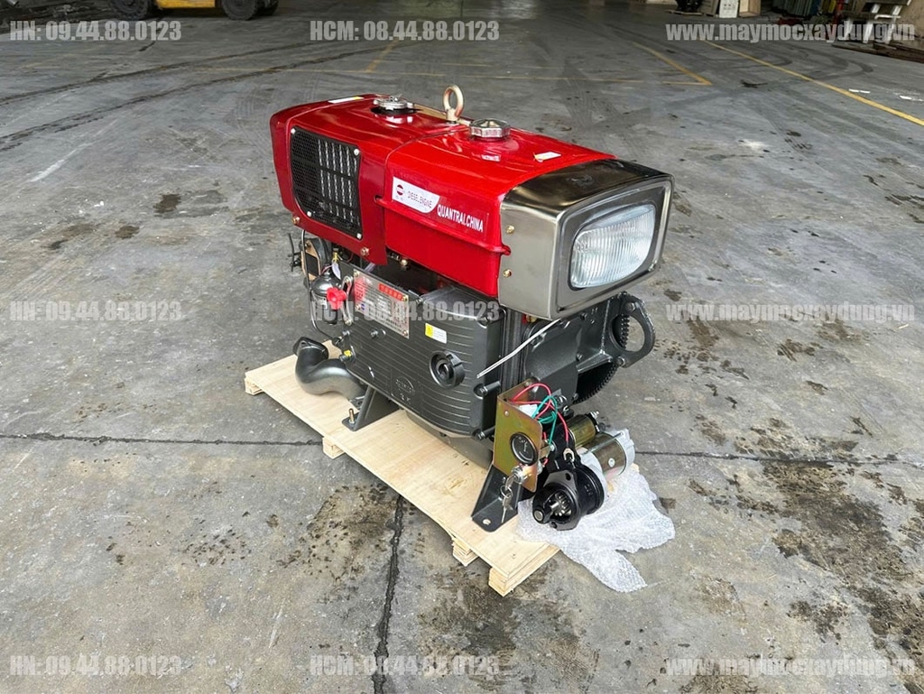 Đầu nổ Diesel QuanTrai D35 S1135ND gió đề
