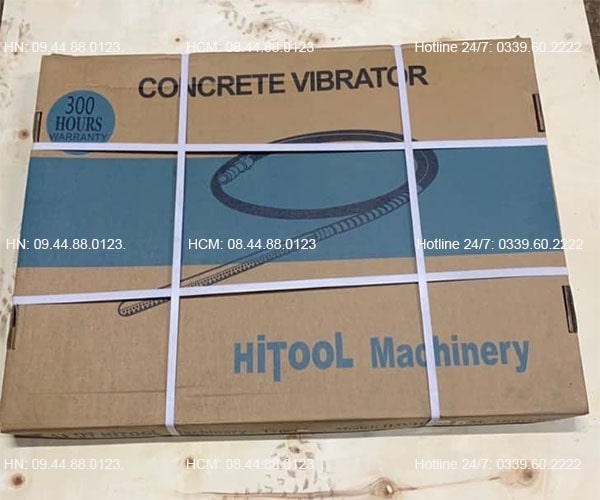 Dây đầm dùi chạy điện Hitool Phi 35 4m