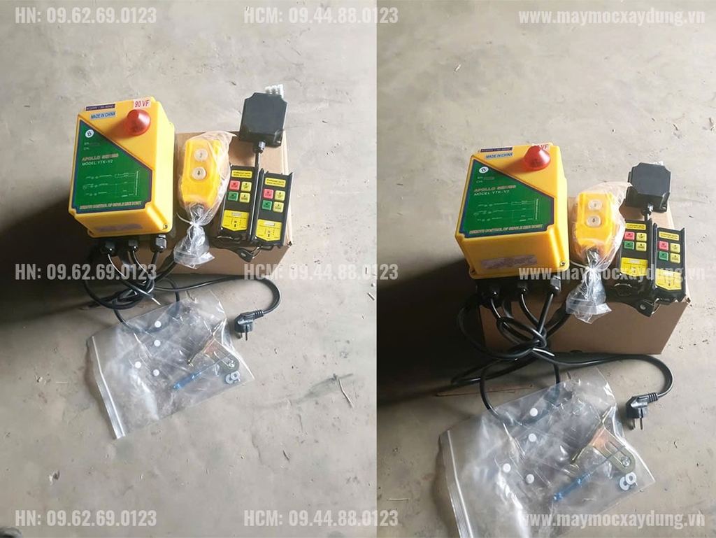 Điều khiển từ xa tời điện đa năng KCD 2 tay