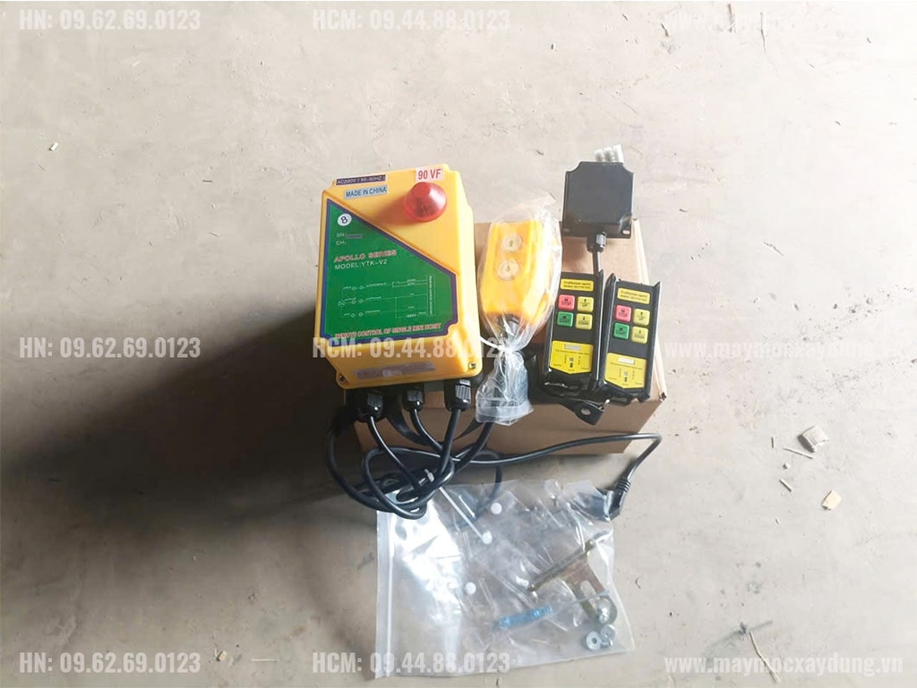 Điều khiển từ xa tời điện đa năng KCD 2 tay