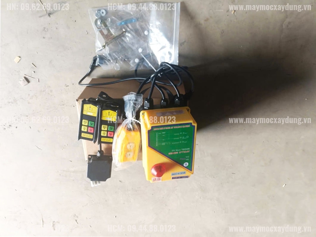 Điều khiển từ xa tời điện đa năng KCD 2 tay