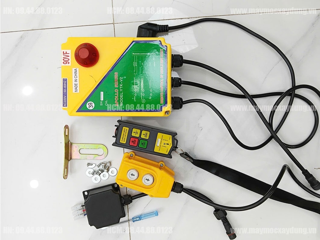 Điều khiển từ xa dùng cho tời điện đa năng KCD