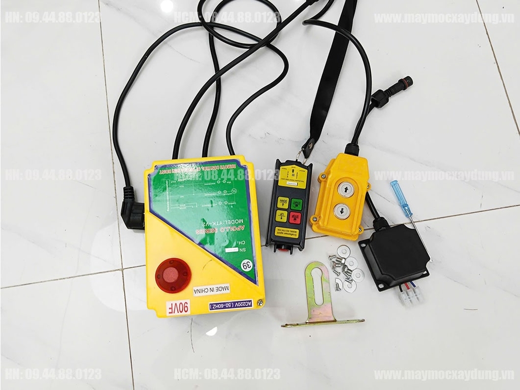 Điều khiển từ xa dùng cho tời điện đa năng KCD