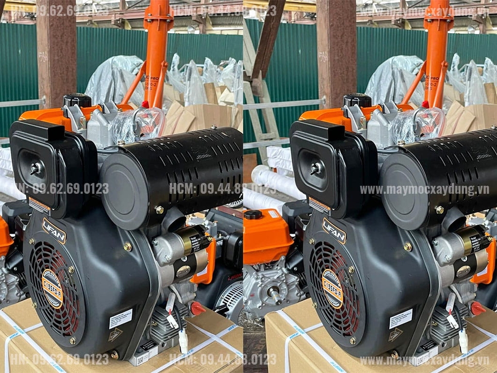 Động cơ dầu Diesel Lifan C195FD-A 9.2KW/13HP