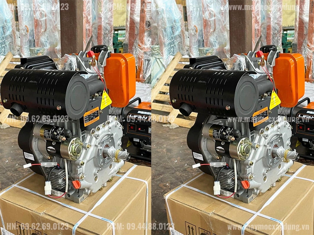 Động cơ dầu Diesel Lifan C195FD-A 9.2KW/13HP