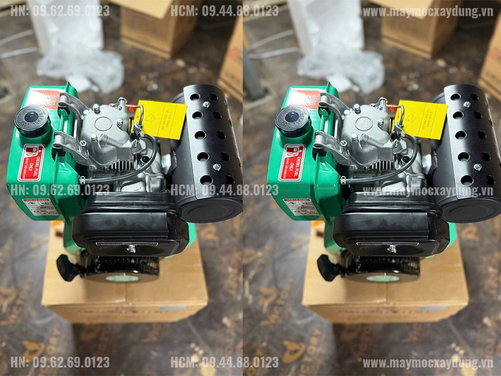 Động cơ dầu Diesel Nikipro 192FE Đề nổ