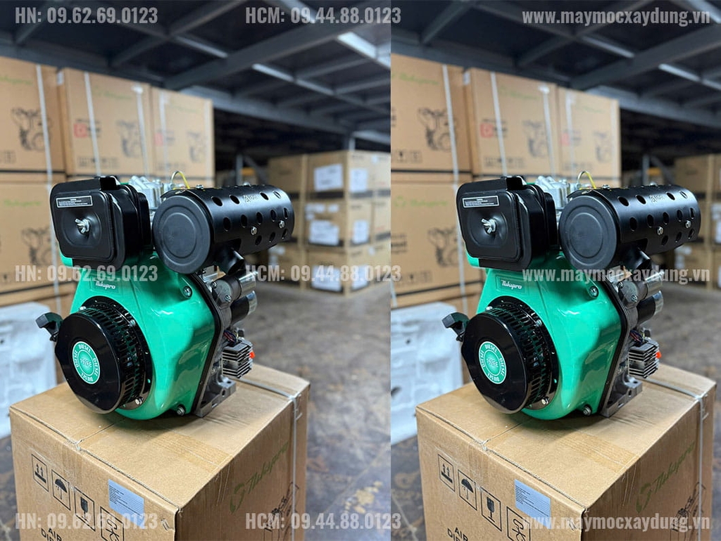 Động cơ dầu Diesel Nikipro 192FE Đề nổ