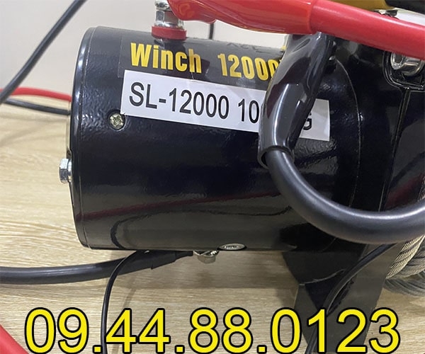 Tời điện kéo xe Niki 12000LBS 12V