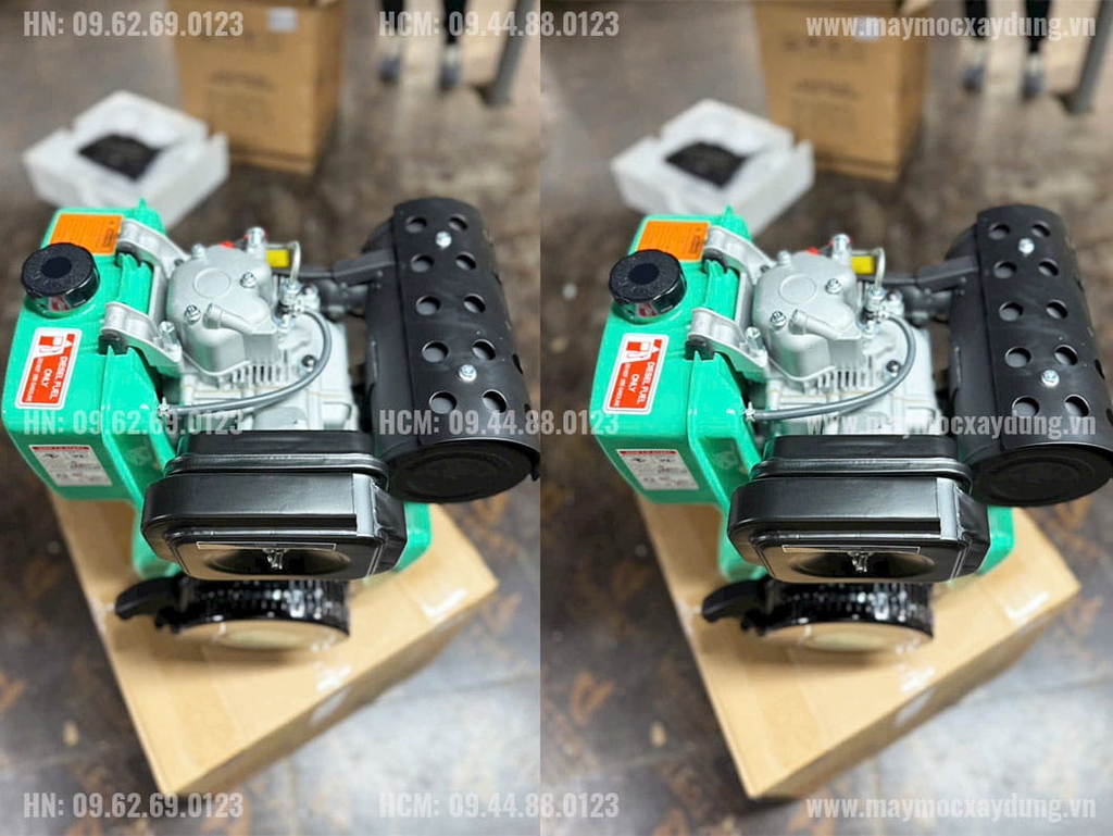 Động cơ dầu Diesel Nikipro 13HP 195FD-A Đề nổ