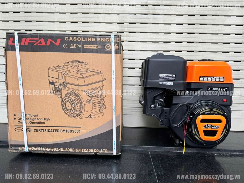 Động cơ xăng Lifan 25HP KP520