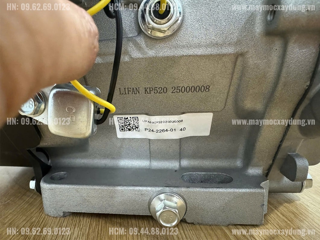 Động cơ xăng Lifan 25HP KP520