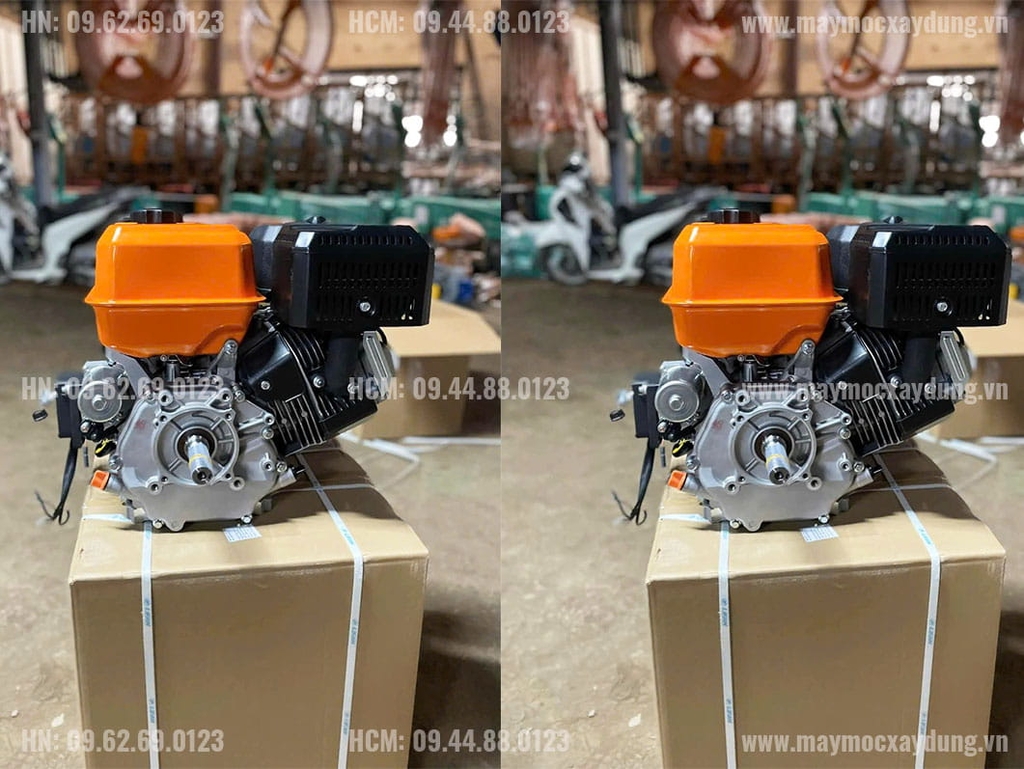 Động cơ xăng Lifan KP480E 18HP đề