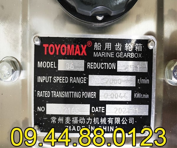 Hộp số thủy Toyomax 06