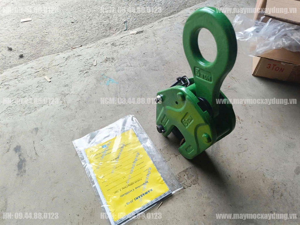 Kẹp tôn đứng Kawasaki 3 tấn