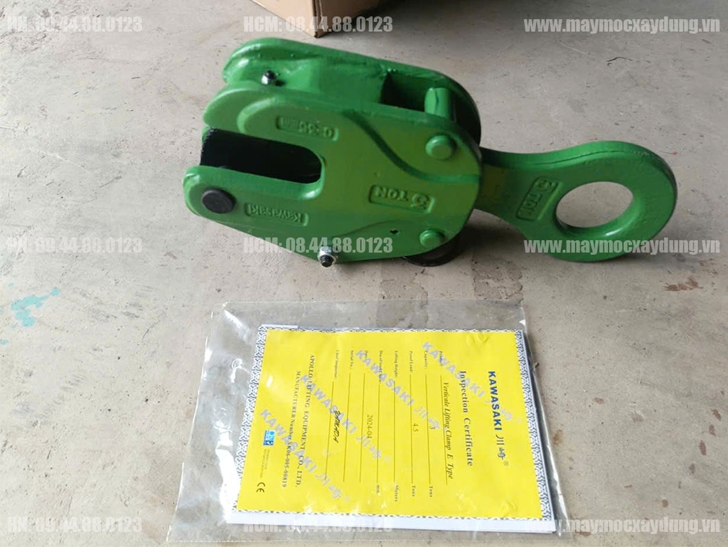 Kẹp tôn đứng Kawasaki 3 tấn