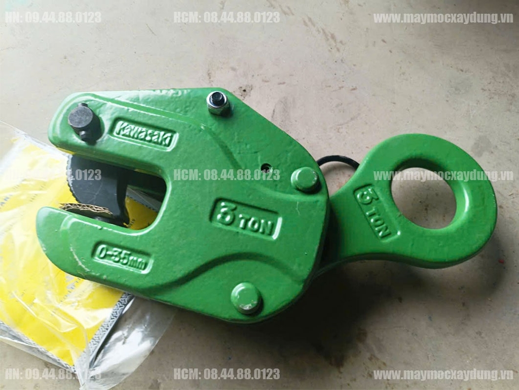 Kẹp tôn đứng Kawasaki 3 tấn