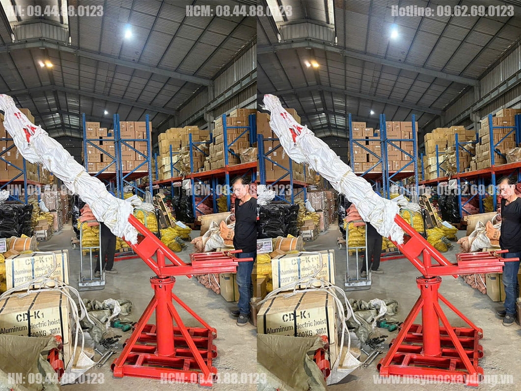 Khung cẩu xoay 360 độ 1 tấn