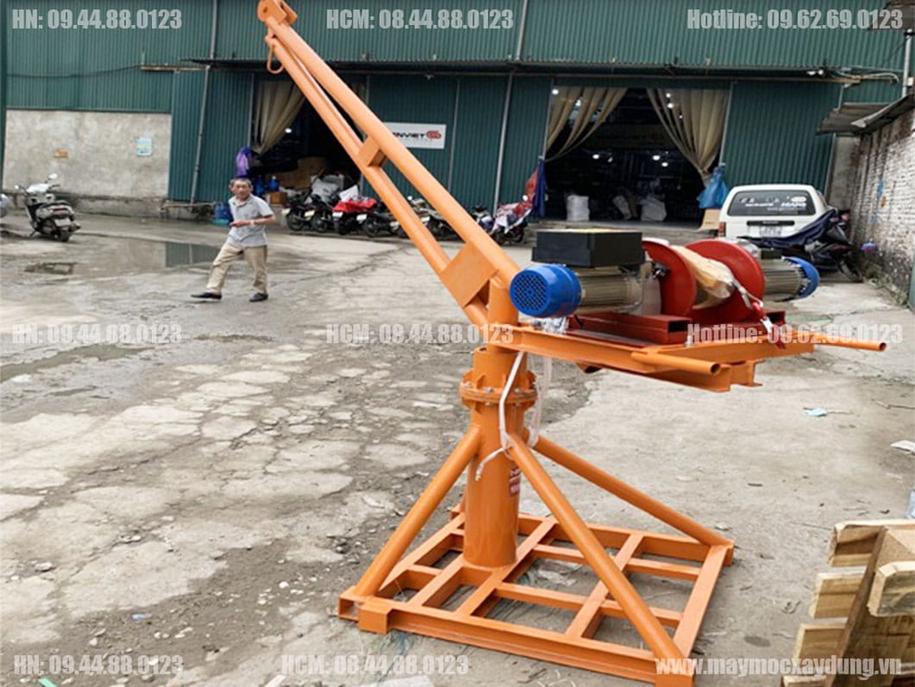 Khung cẩu xoay 360 độ 1 tấn