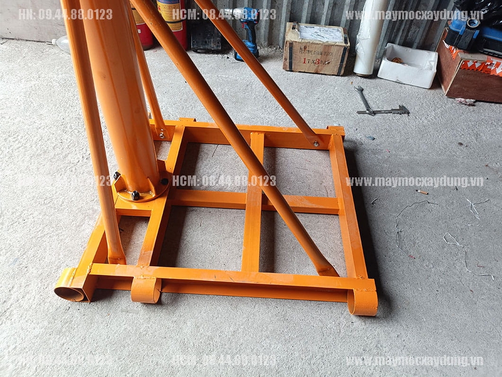 Khung cẩu xoay 360 độ 500kg