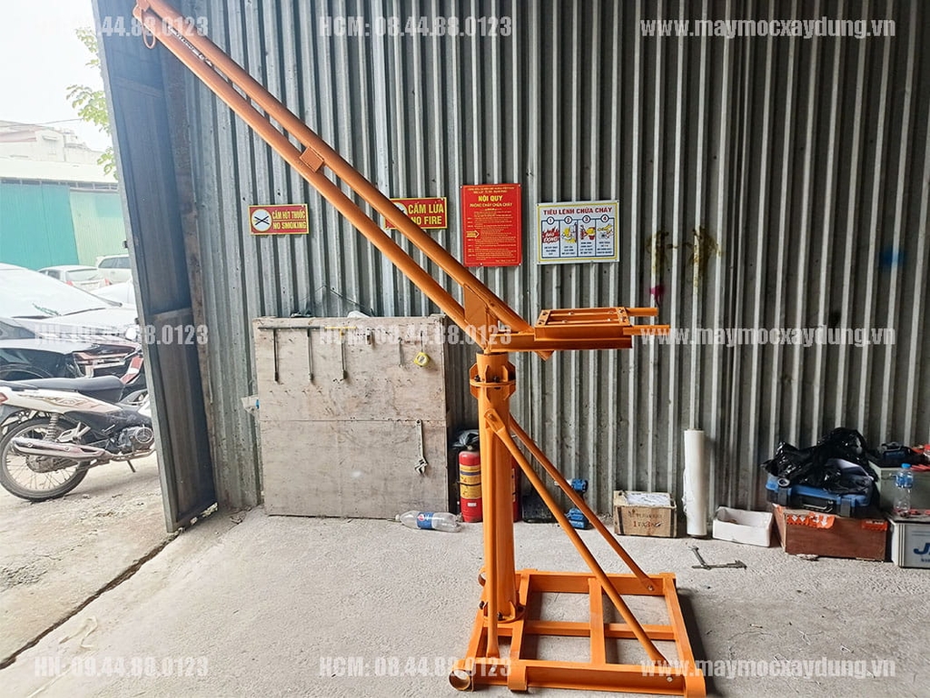 Khung cẩu xoay 360 độ 500kg