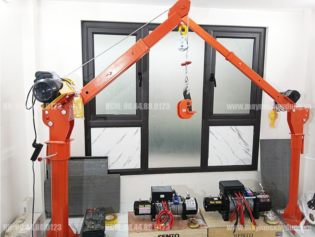 Combo khung cẩu xoay 360 độ 1 tấn PA1400