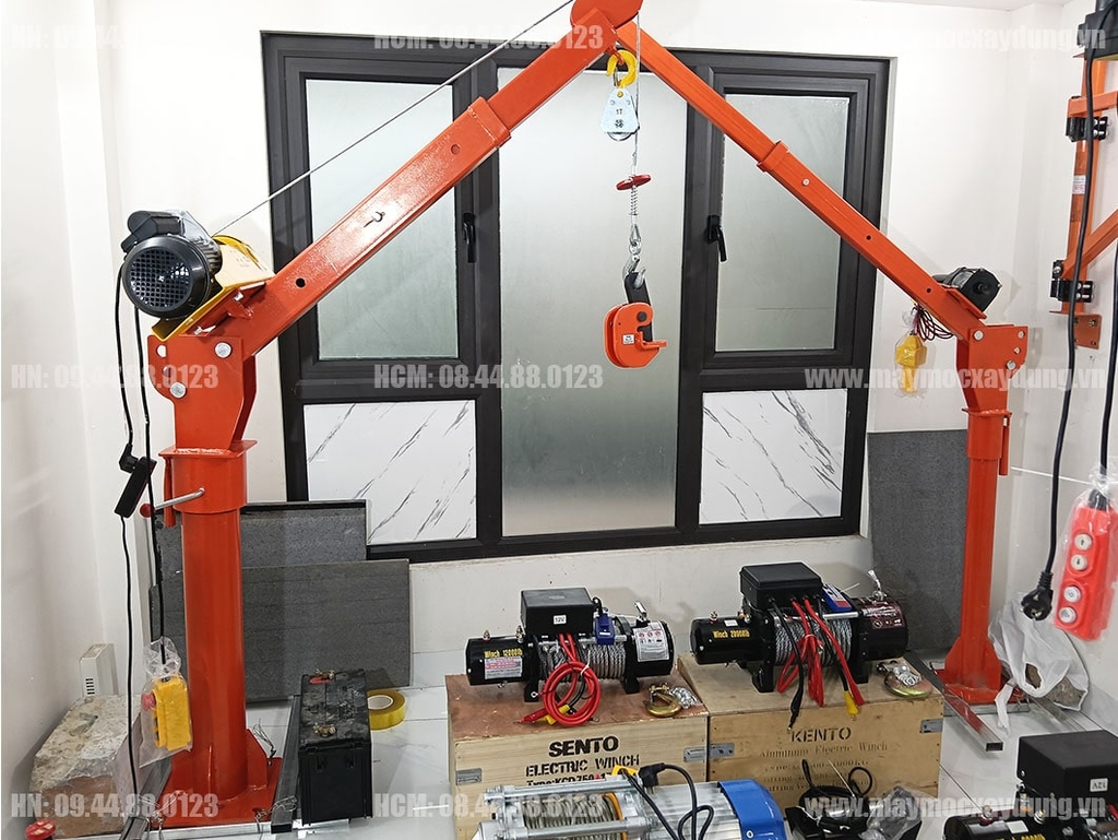 Combo khung cẩu xoay 360 độ 1 tấn PA1400